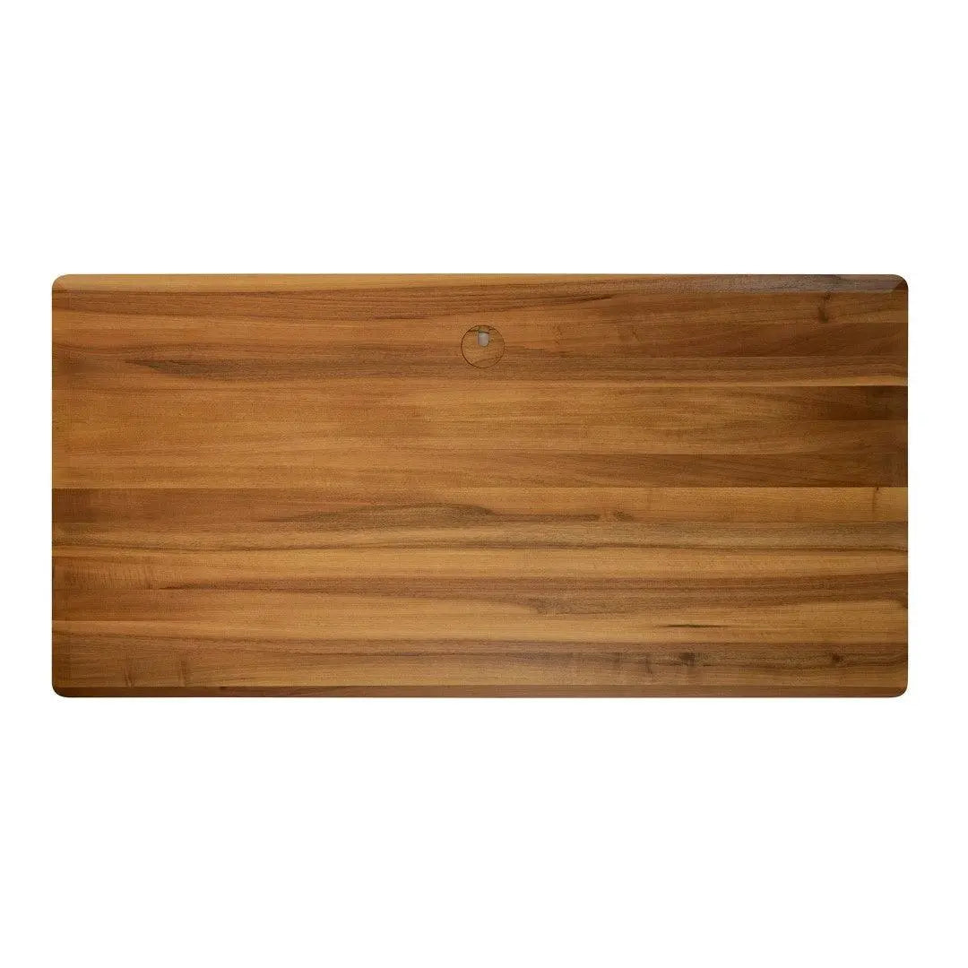 Ergomood Mono Leg VelaMas Solid Wood Office Desk - Koala Audio