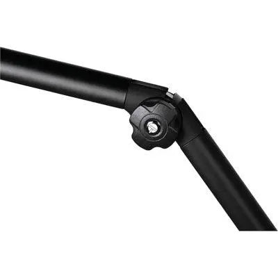 QuikLok A26 BK Microphone desk arm with mic cable for studio applications - Black - Koala Audio