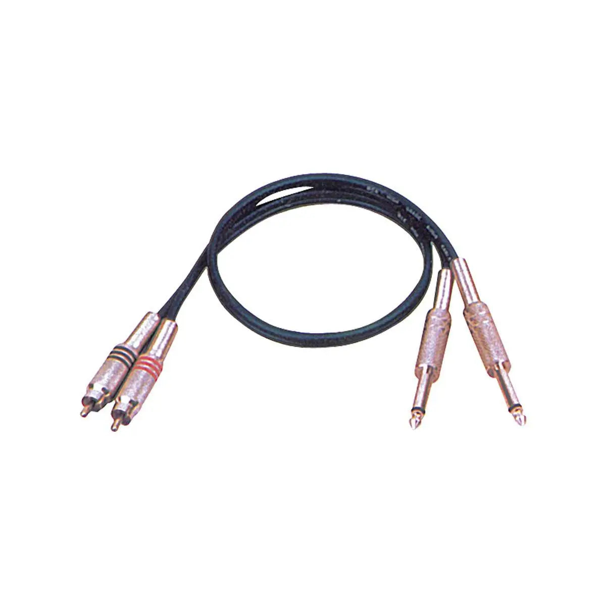 Australian Monitor ATC7080 Dual 6.35mm Mono Jacks to Dual RCA Plugs(3m) - Koala Audio