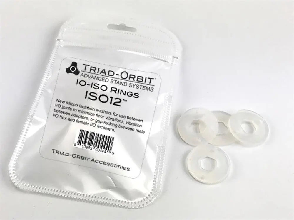 Triad-Orbit Silicone Isolation Rings - 12-pack