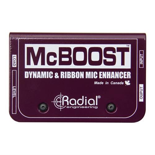 Radial Engineering MCBOOST - Mic signal booster 25dB for dynamic and ribbons