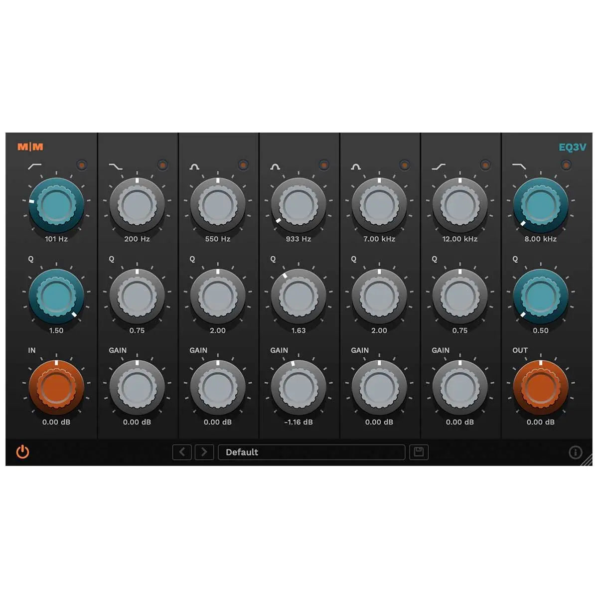 Mellowmuse EQ3V Audio equalizer plug-in (Serial Nr + Download) - Koala Audio