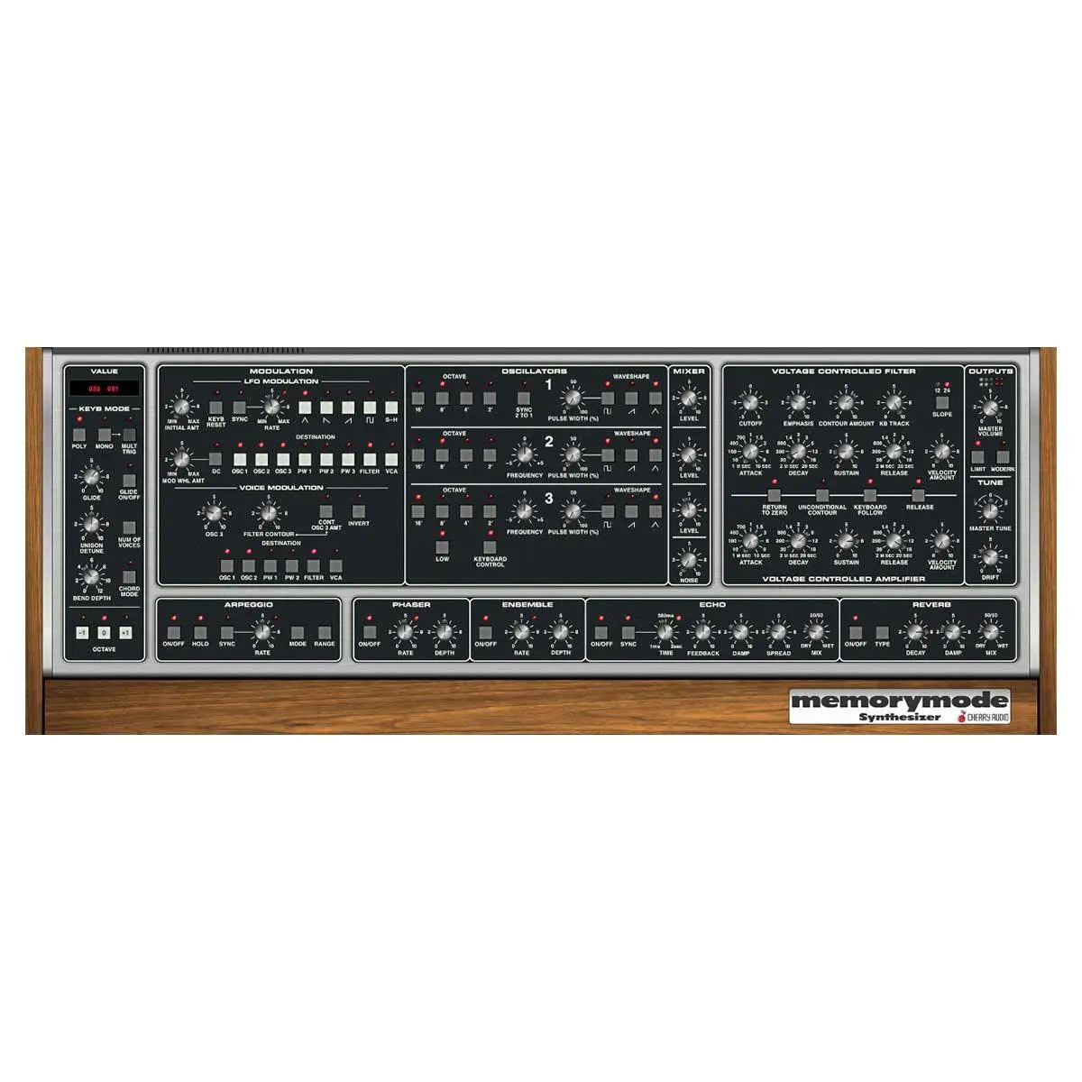 Cherry Audio Memorymode Synthesizer (Serial Nr + Download) - Koala Audio