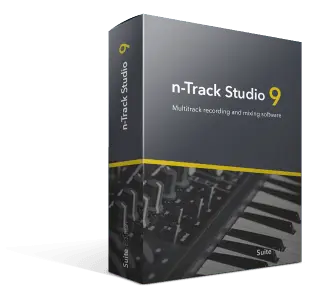 n-Track Studio 9 Standard Digital Audio Workstation (Serial nr + Download) - Koala Audio