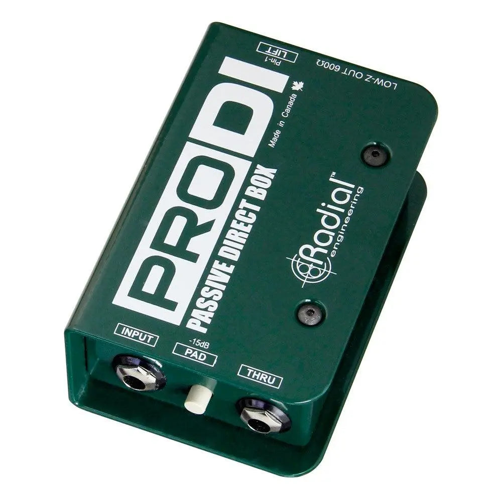 Radial ProDI - Passive DI Box, Compact Design With Radial Transformer - Koala Audio