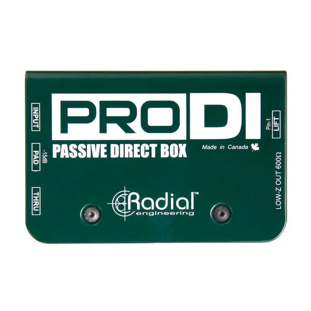 Radial ProDI - Passive DI Box, Compact Design With Radial Transformer - Koala Audio