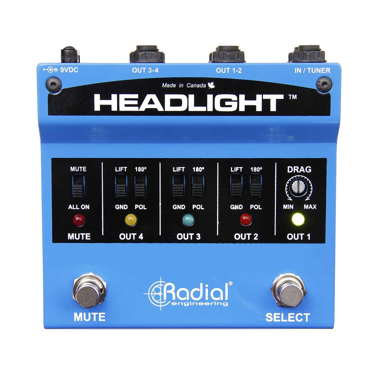 Radial HEADLIGHT Guitar Amp Selector - Koala Audio
