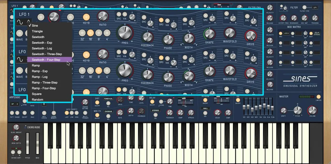 Cherry Audio Sines Synthesizer Plug-In (Serial Nr + Download) - Koala Audio