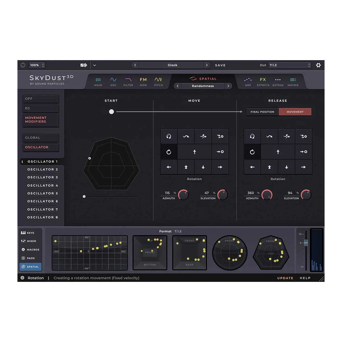 Sound Particles SkyDust 3D Immersive Synth Plug-In