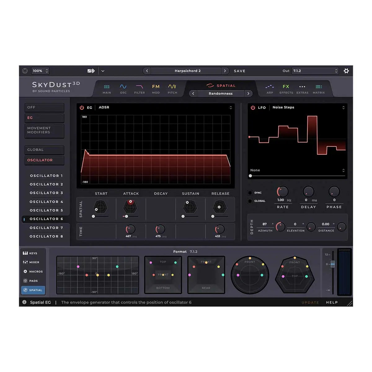 Sound Particles SkyDust Stereo & Binaural Synth Plug-In (Serial Nr + Download) Sound Particles