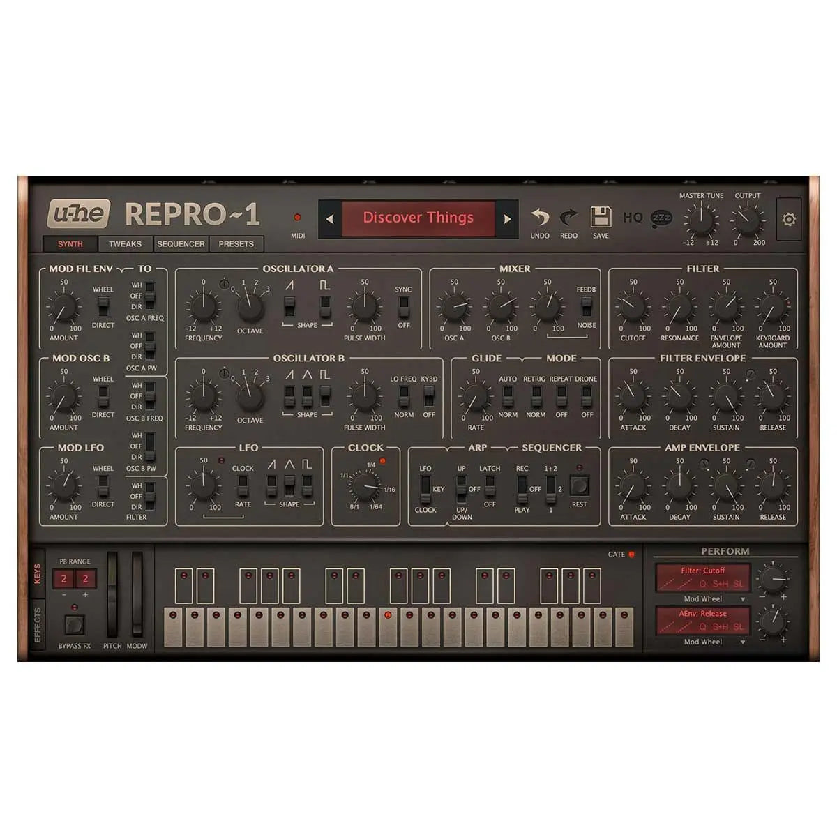 U-He Repro Virtual Analogue Synth (Serial Nr + Download) - Koala Audio