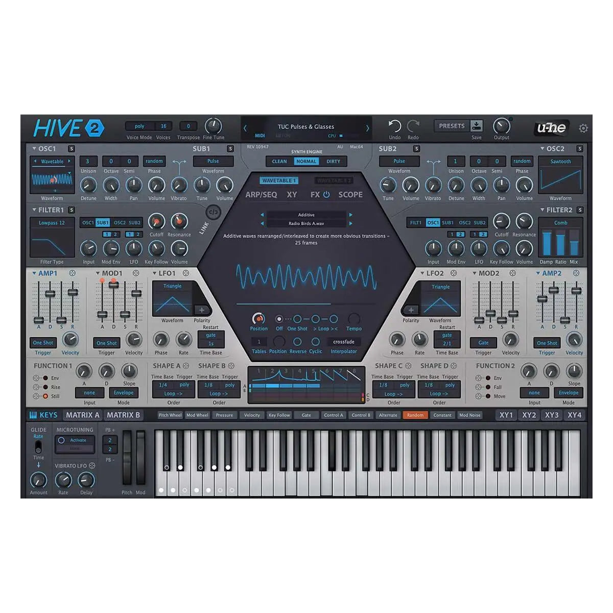 U-He Hive 2 Synthesizer Plug-In (Serial Nr + Download) - Koala Audio