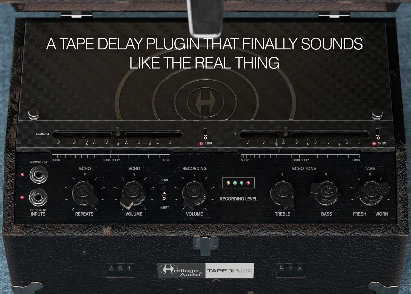 Get That Classic Tape Delay Vibe: Introducing Heritage Audio's TAPEoPLEX Plugin