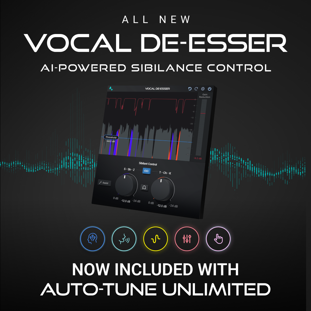 All new Antares Vocal De-Esser