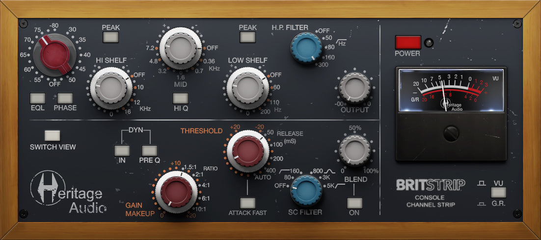 Heritage Audio releases BritStrip plugin