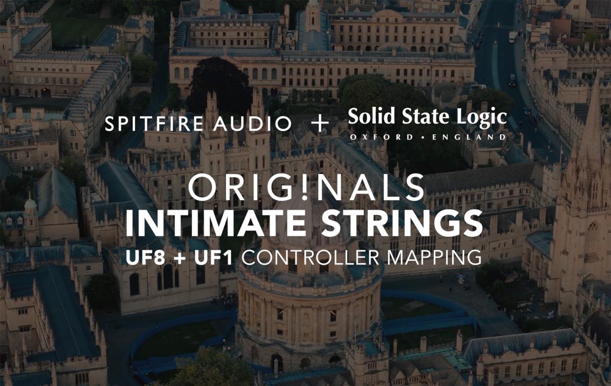Introducing SSL Controller Maps for Spitfire Audio’s “Orig!nals Intimate Strings”