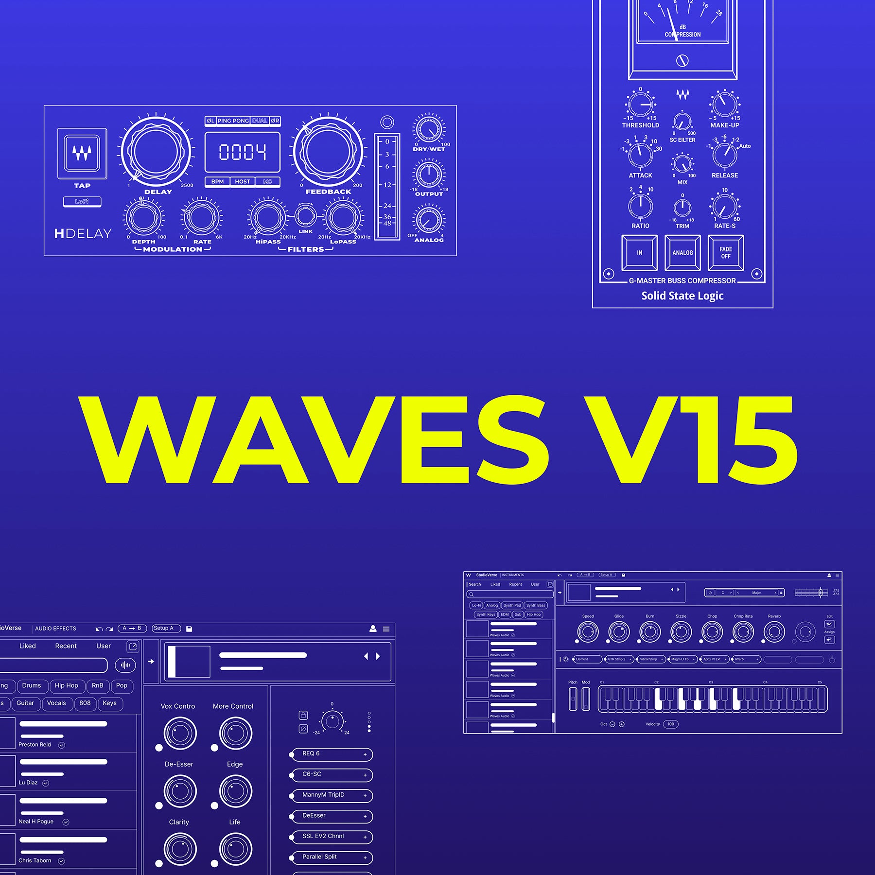 Waves now shipping V15 plugin Update