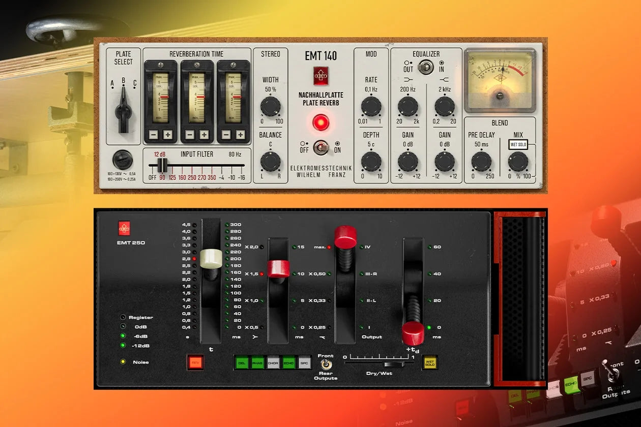 Universal Audio's EMT 140 & 250 Go Native: Legendary Reverb, No Hardware Needed