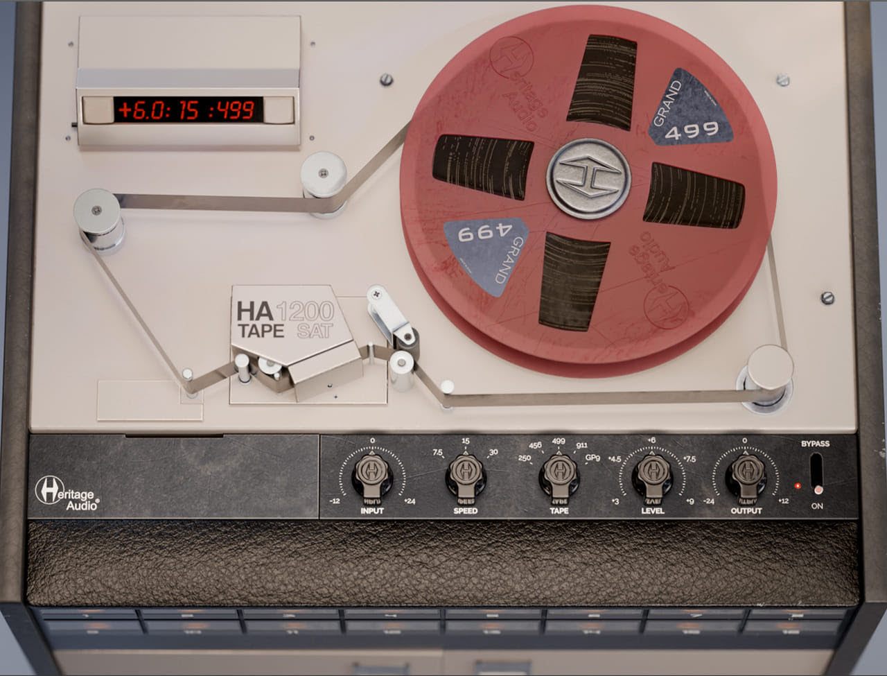 Heritage Audio announces availability of HA1200 TapeSat as native plug-in