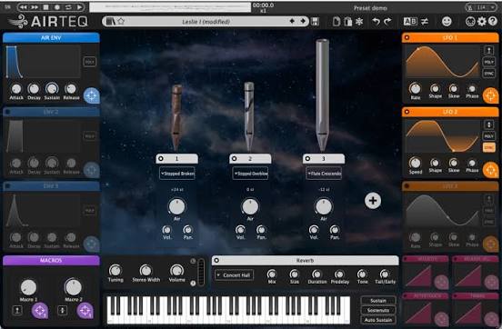 Modartt Unveils Airteq: Physically Modelled Pipes You Play Like a Synth