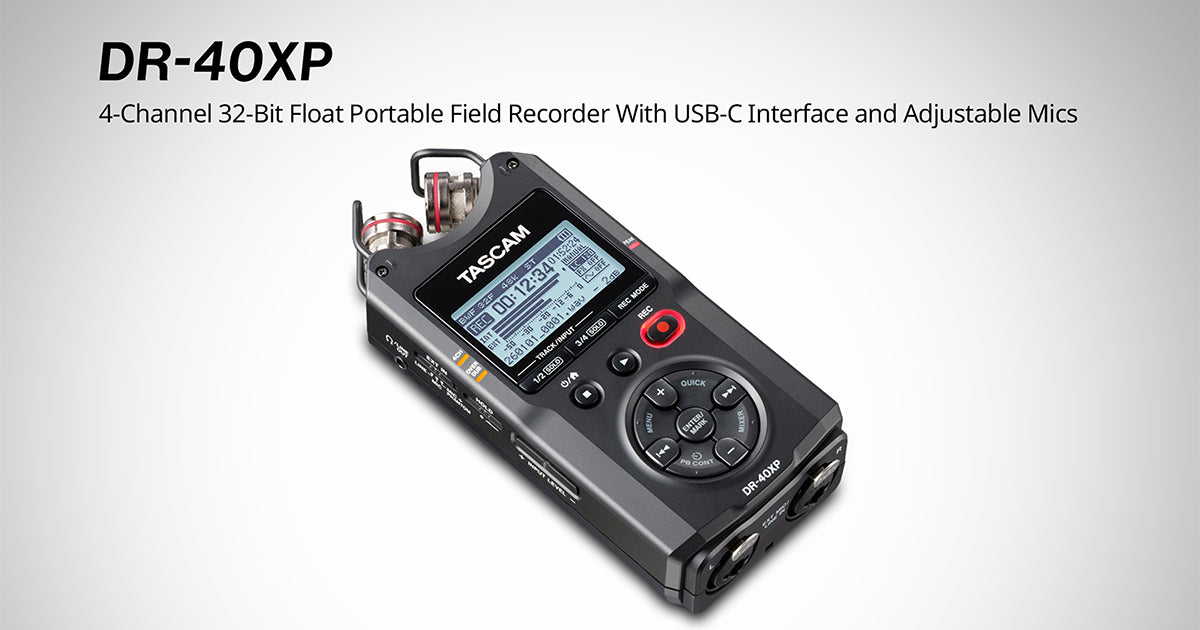 Tascam DR-40XP Portable Recorder