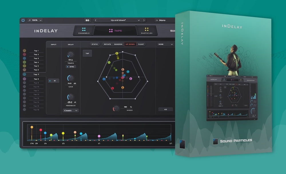 Sound Particles inDelay 1.5: Next-Level Immersive Delay for Music & Film - Koala Audio