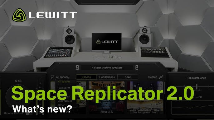 Lewitt Unveils Space Replicator 2.0: Headphone Mixes You Can Finally Trust