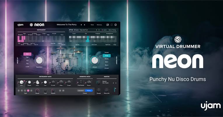UJAM Just Dropped Virtual Drummer NEON: Is This the Ultimate Nu Disco Drummer?
