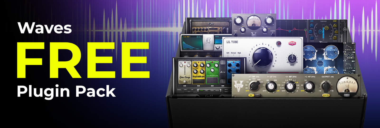 Waves Free Plugin Pack: 7 Pro‑Grade Tools, Totally Free