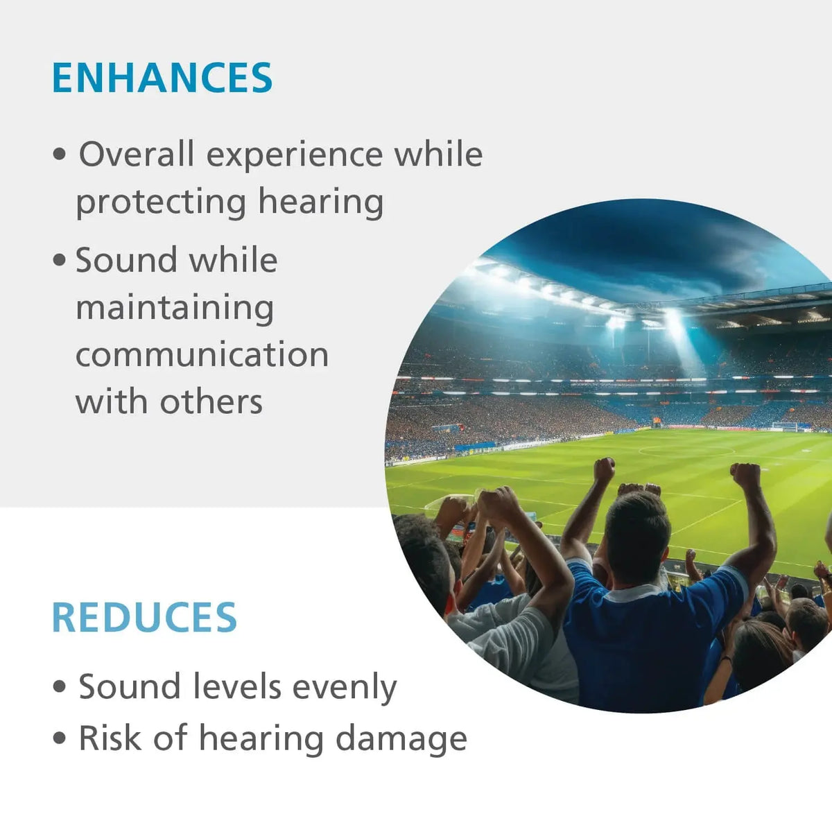 Etymotic ETY Plugs ER20 High Fidelity Earplugs (Standard) (Blue) Etymotic