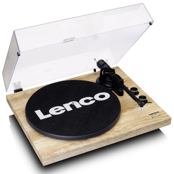 Lenco LBT-188 Turntable with Bluetooth Transmission – Pine