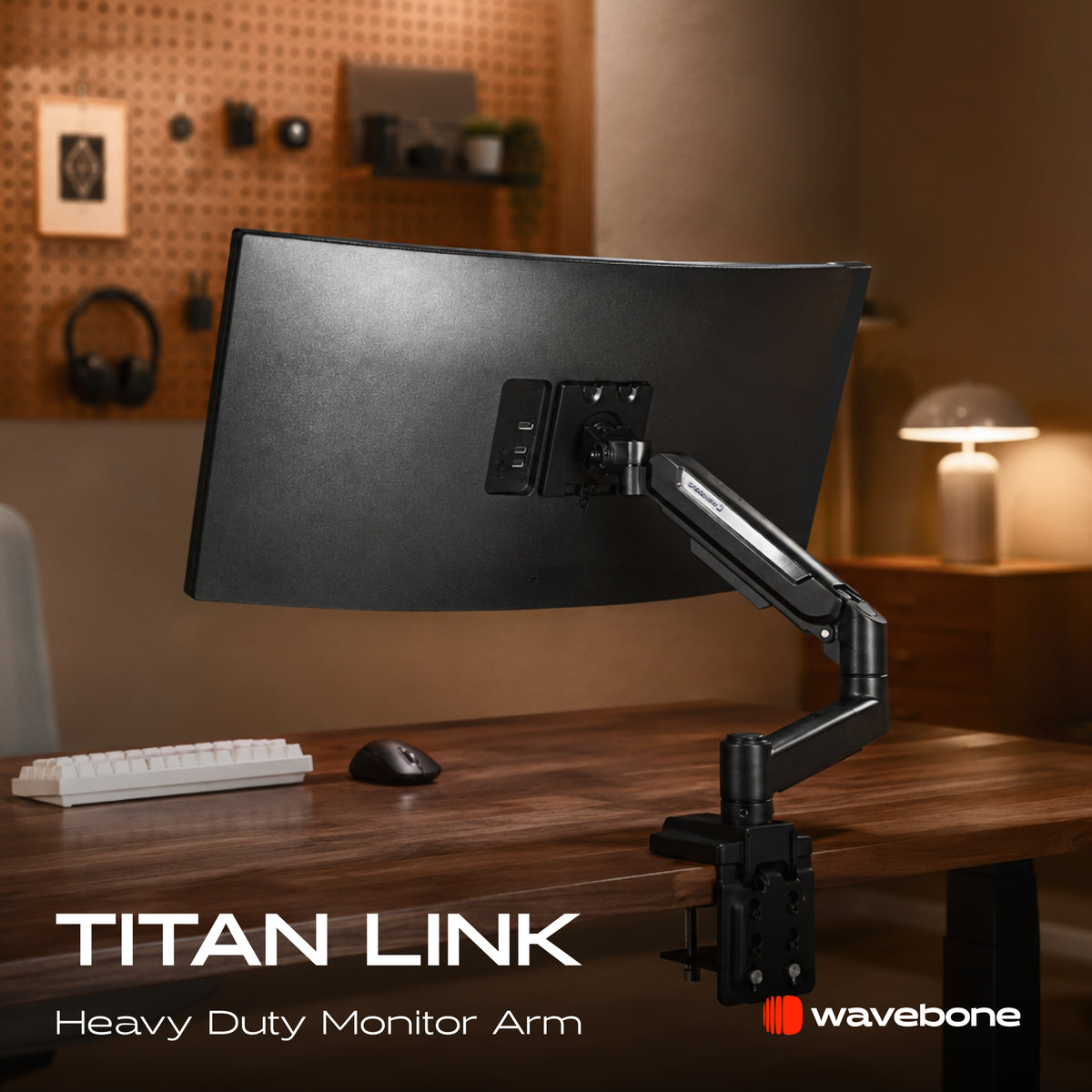 Wavebone Titan Link Heavy Duty Monitor Arm