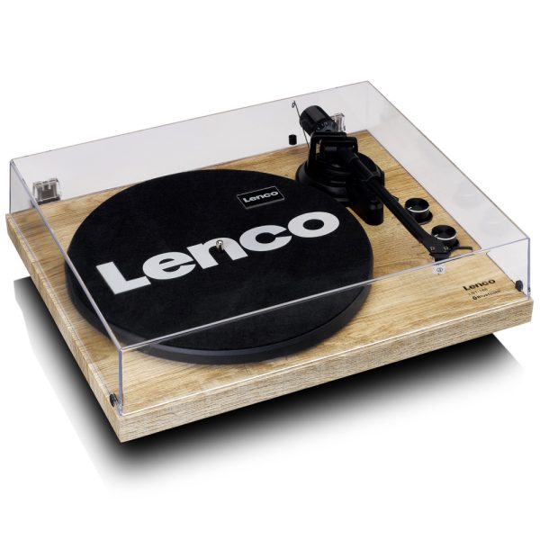 Lenco LBT-188 Turntable with Bluetooth Transmission – Pine