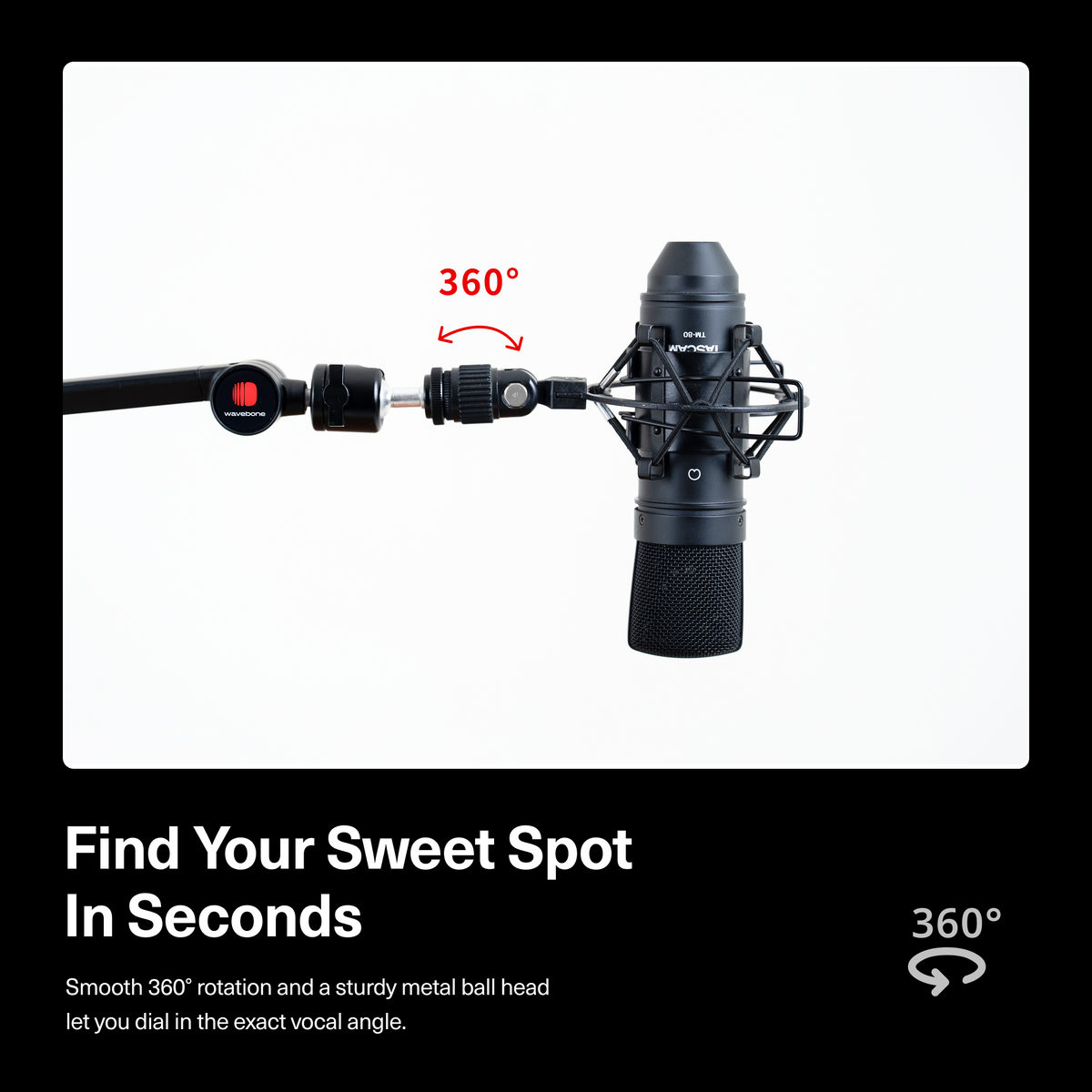 Wavebone Microphone Arm