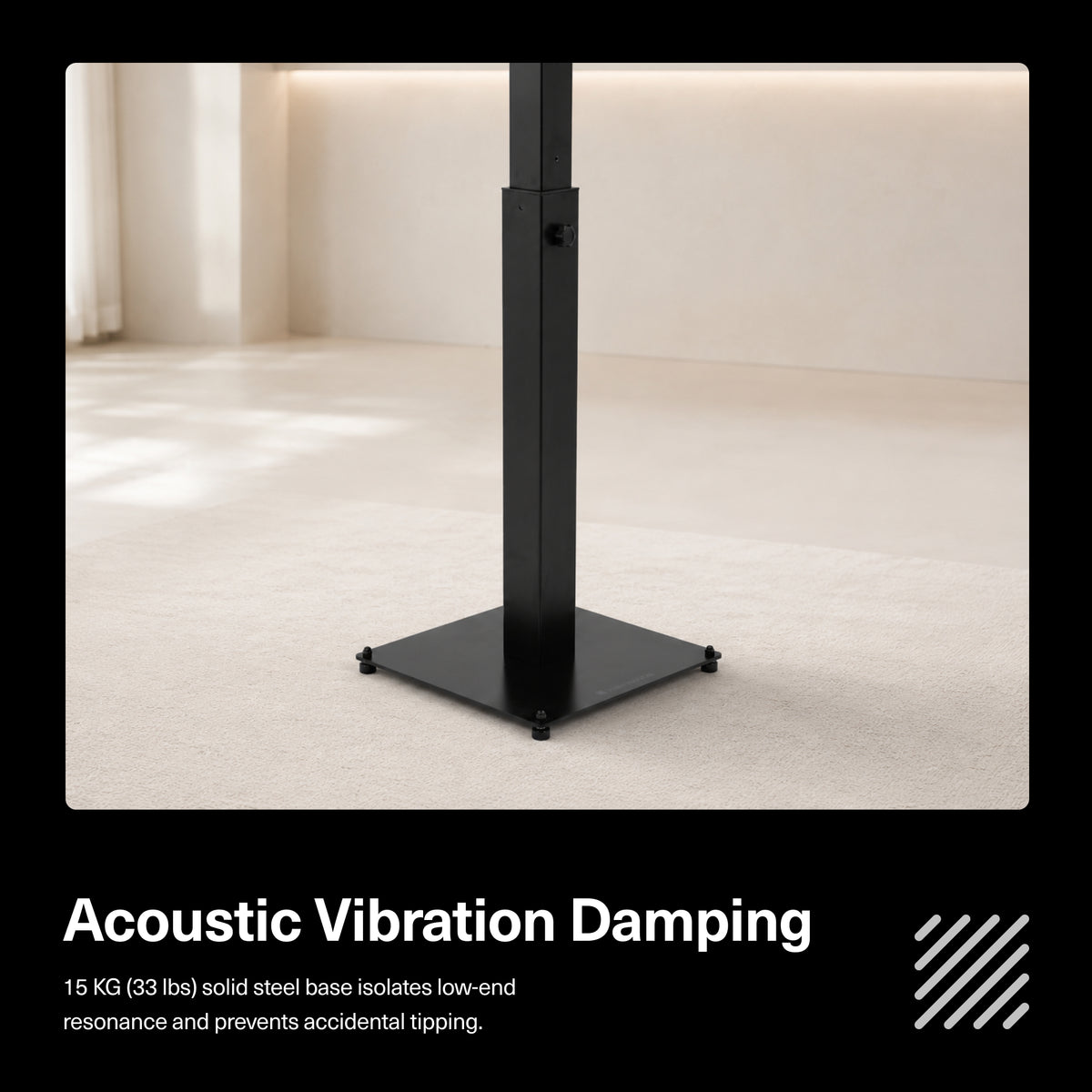 Wavebone Grand Apollo High Load-Bearing Speaker Stands (PAIR)