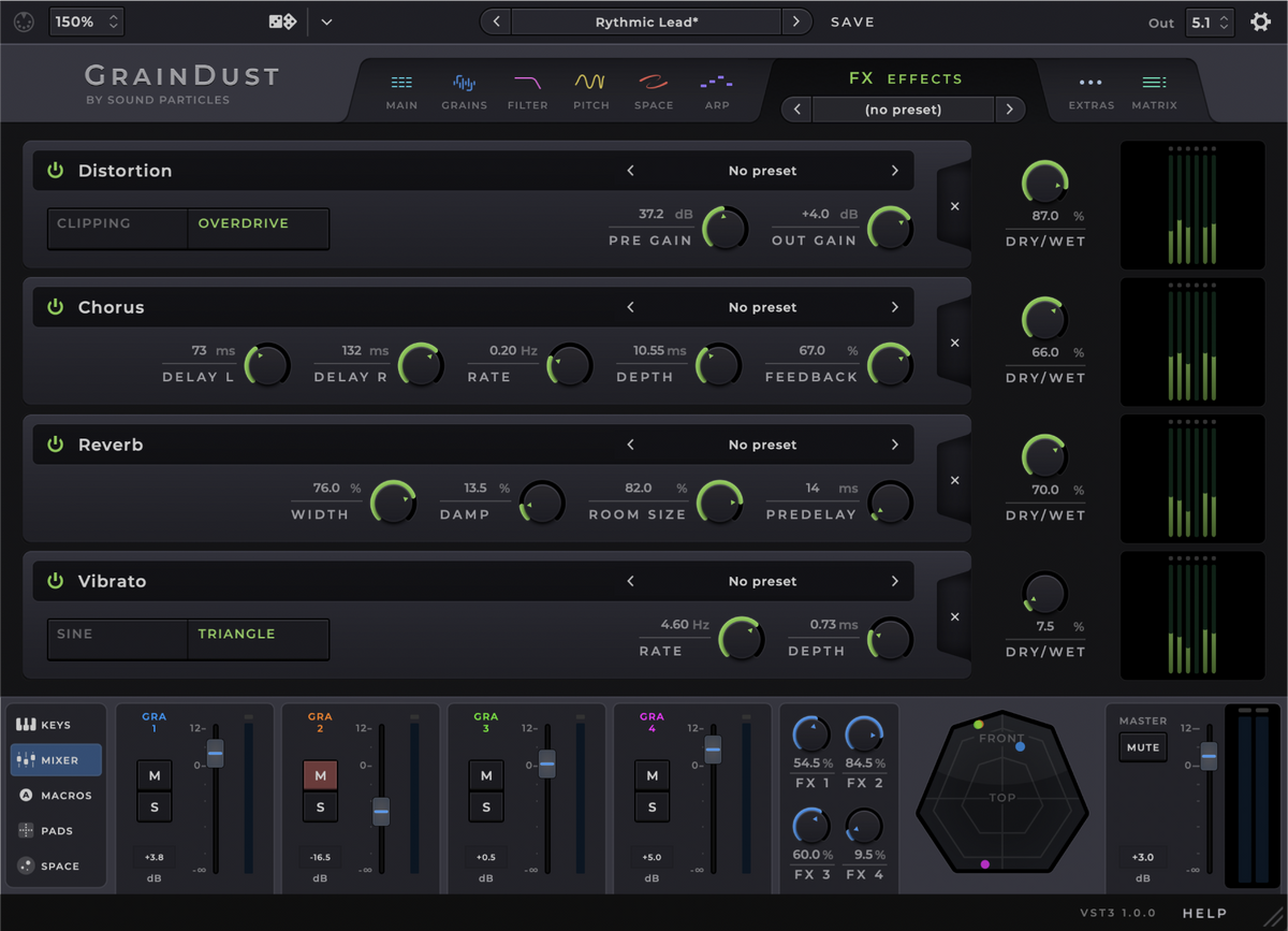 Sound Particles GrainDust Granular Synthesizer Perpetual (Digital Download) Sound Particles