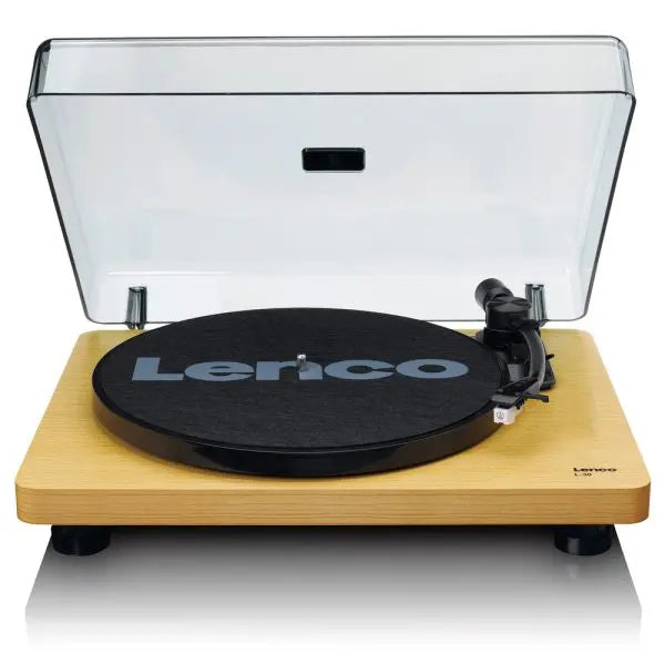 Lenco L-30 Turntable with USB/PC Encoding – Wood