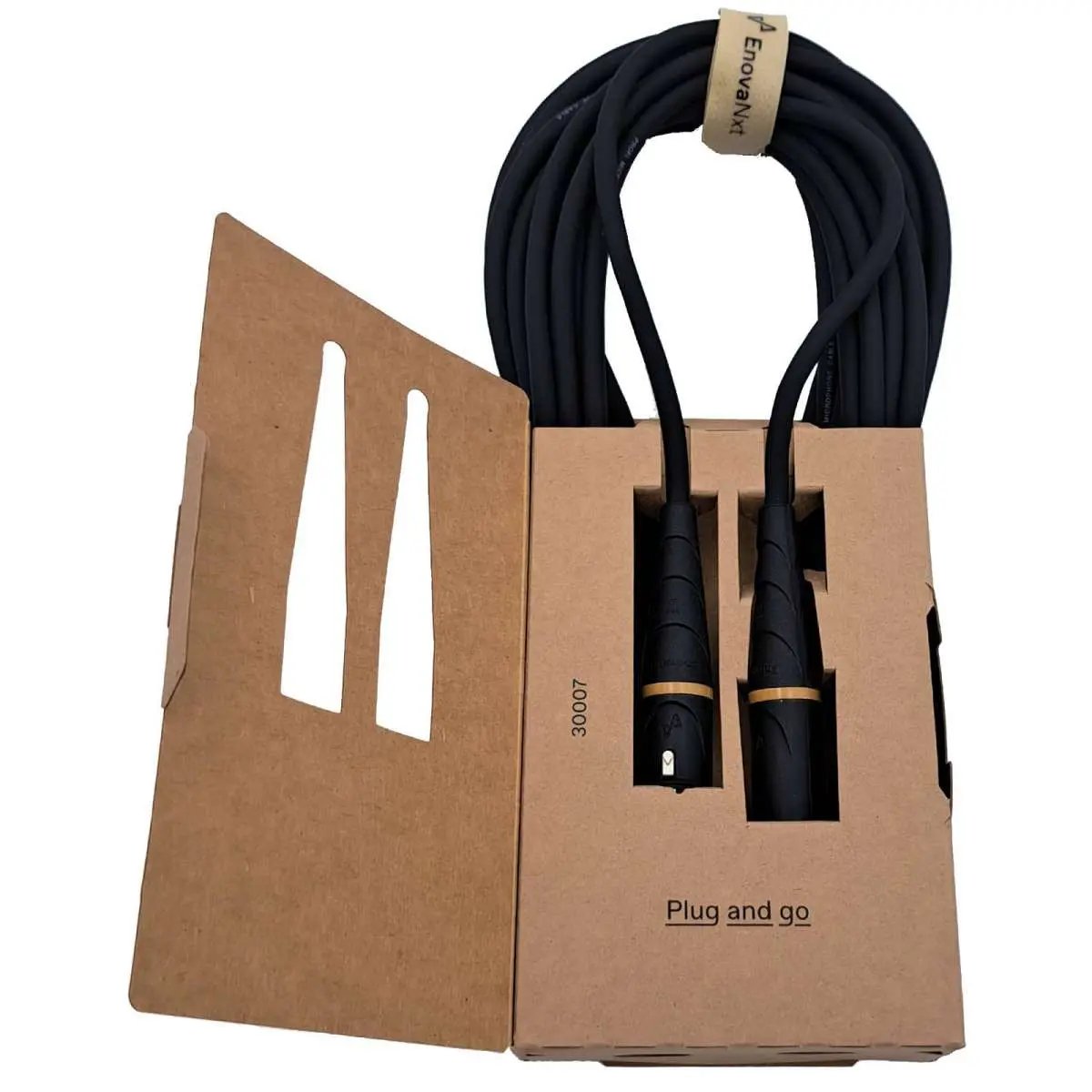 Enova NXT-M1-XLFM-10 10 m Microphone Cable XLR 3 pin female to male - True Mold Technology EnovaNxt