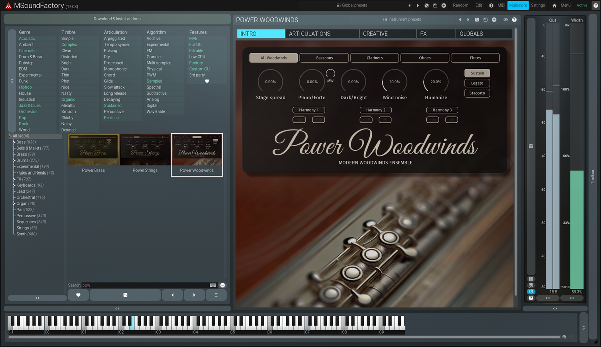 Melda PowerWoodwinds — Melda Productions