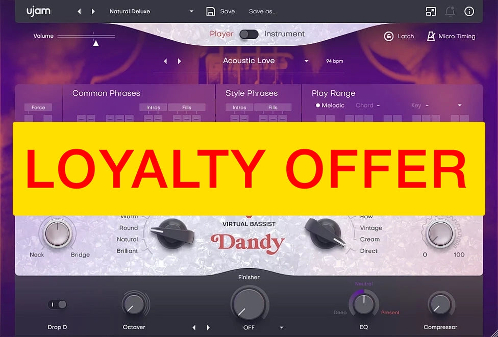 UJAM DANDY Loyalty Offer — UJAM