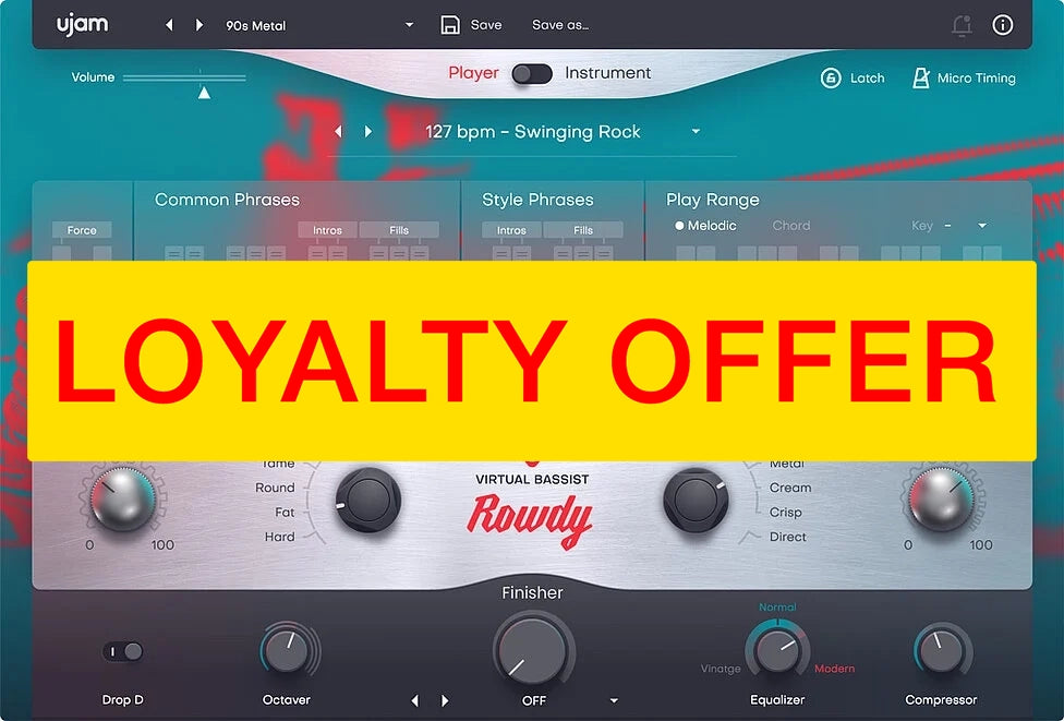 UJAM ROWDY 2 Loyalty Offer — UJAM