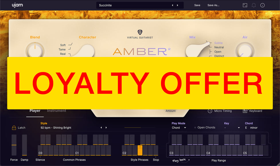 UJAM AMBER 2 Loyalty Offer — UJAM