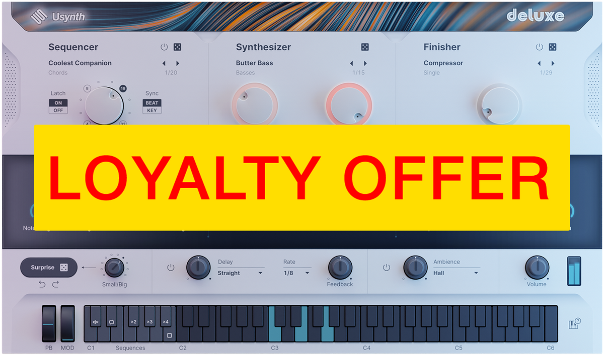 UJAM DELUXE Loyalty Offer — UJAM