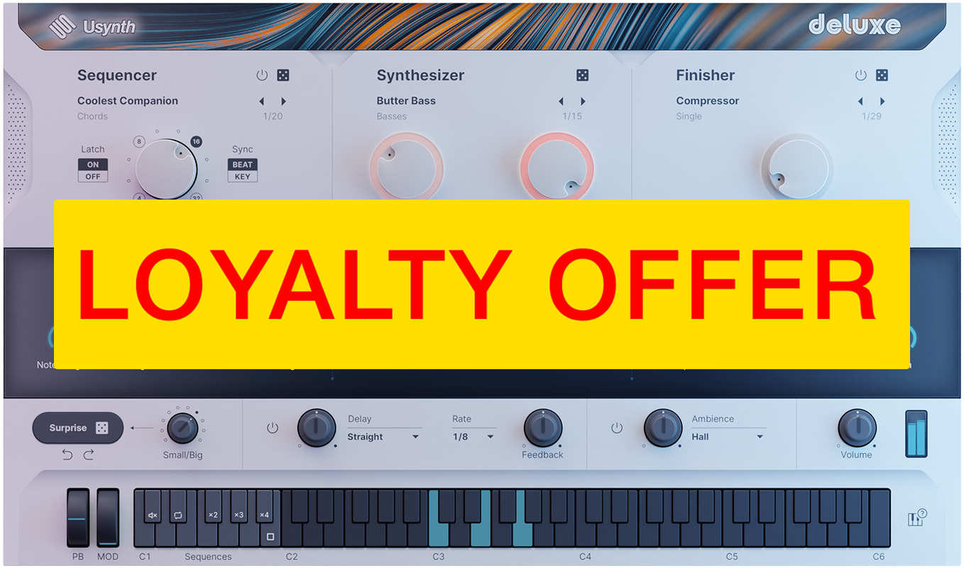 UJAM DELUXE Loyalty Offer — UJAM