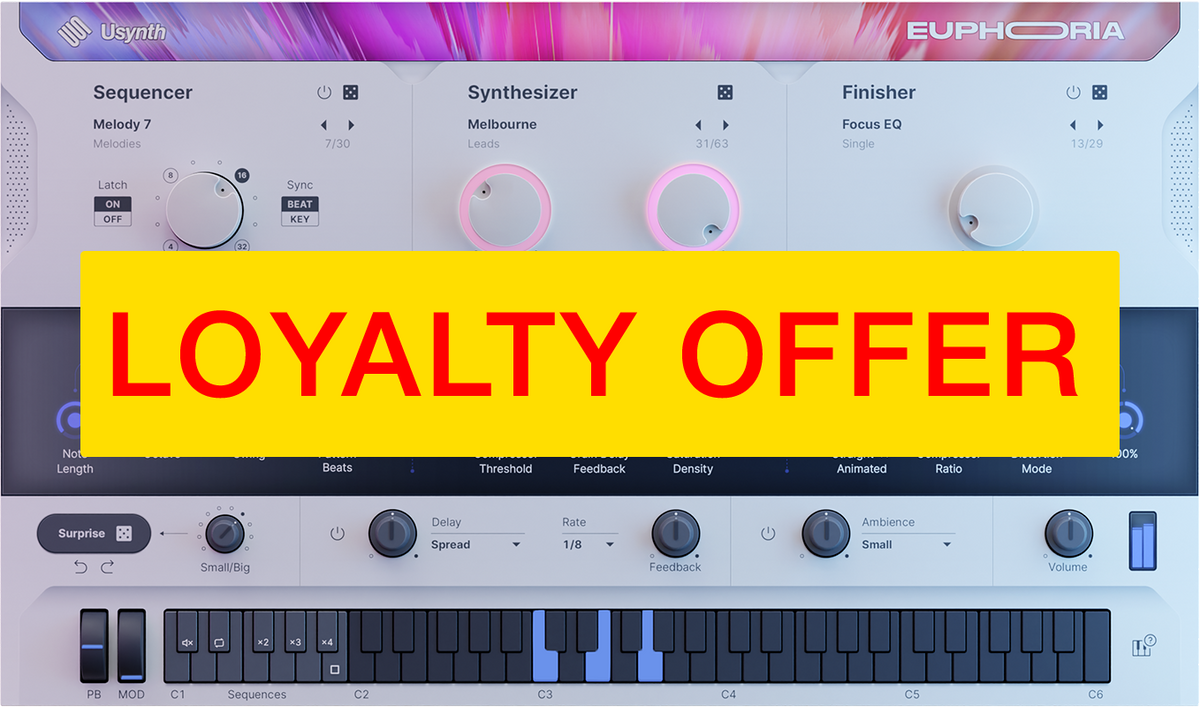 UJAM EUPHORIA Loyalty Offer — UJAM