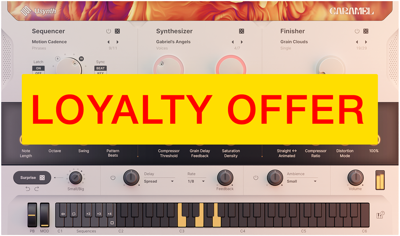 UJAM CARAMEL Loyalty Offer — UJAM