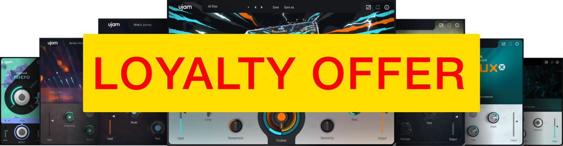 UJAM Finisher Bundle Loyalty Offer — UJAM
