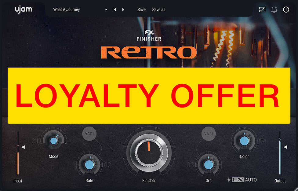 UJAM RETRO Loyalty Offer — UJAM