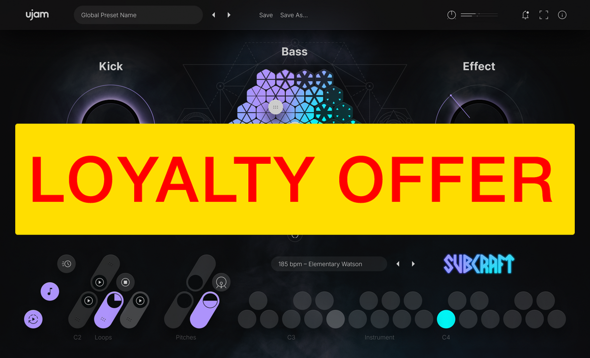 UJAM SUBCRAFT Loyalty Offer — UJAM