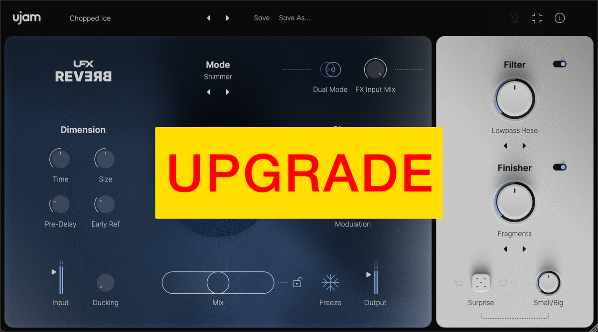 UJAM Upgrade REVERB 2 — UJAM